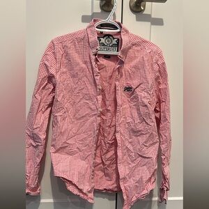 Superdry Pink Button-Up Shirt